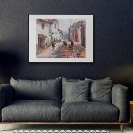 Sabatier - Amanecer altiplánico 20x25 oscuro