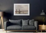 Sabatier - Atardecer en la Caleta 30x40 oscuro