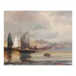 Sabatier - Atardecer en la caleta