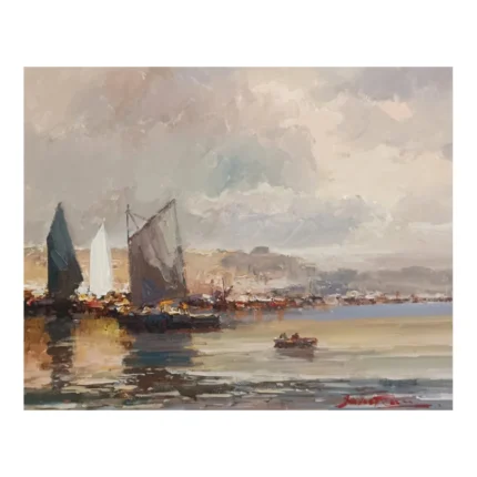 Sabatier - Atardecer en la caleta