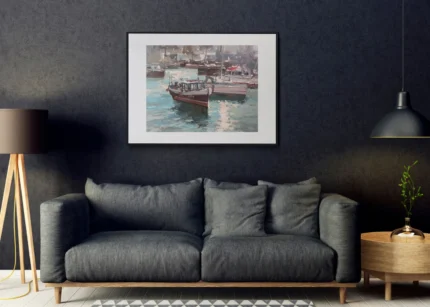 Sabatier - La Caleta 40x50 oscuro