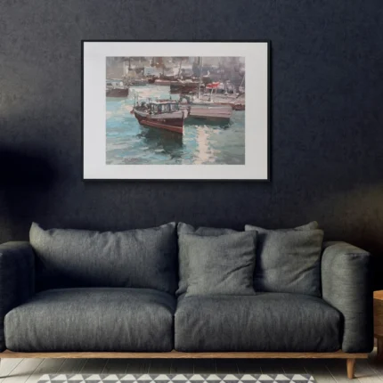 Sabatier - La Caleta 40x50 oscuro