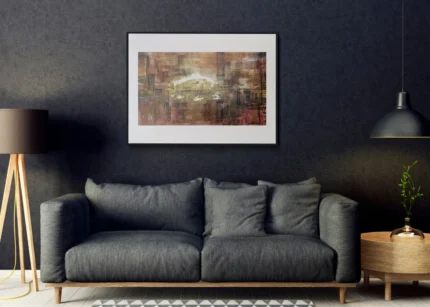 Anjela U. Lobos - Amanecer 70x120 oscuro