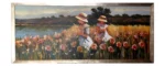 Jonh Joarpell - Niñas recogiendo flores - Imagen 2
