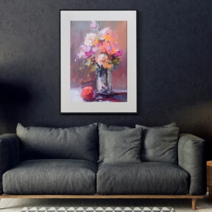 Sabatier - Floral 2 20x30 oscuro