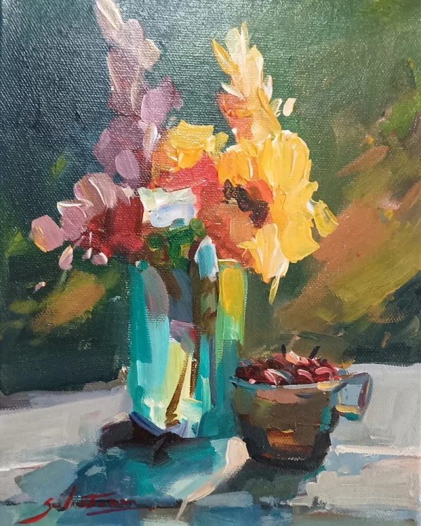 Sabatier - Flores (2) 20x25