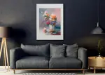 Sabatier - colores florales 2 20x25 oscuro