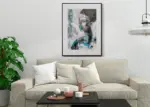Cata Rebolledo - Monocromo y azul turquesa - Imagen 3