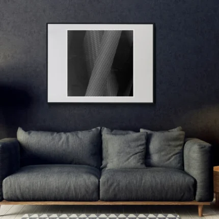 Jaime Urbina - Entrecruzadas 50x50 oscuro