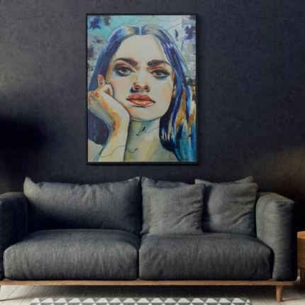 Anjela U. Lobos - Mujer 70x100 oscuro