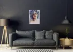 Anjela U. Lobos - Suspiro violeta 40x50 oscuro