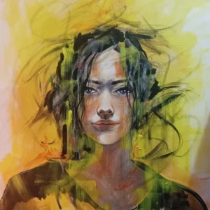 Anjela U. Lobos - Ambarina 80x100 cm